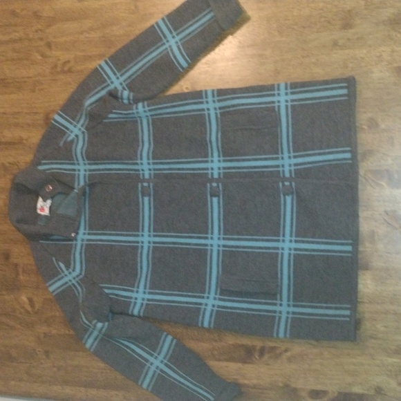 60's Vintage Gina Teresa Window Pane Plaid 100% Pure Wool Jacket/Skirt Set 14 - Picture 2 of 11